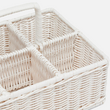 Micaela Rattan Glassware Holder