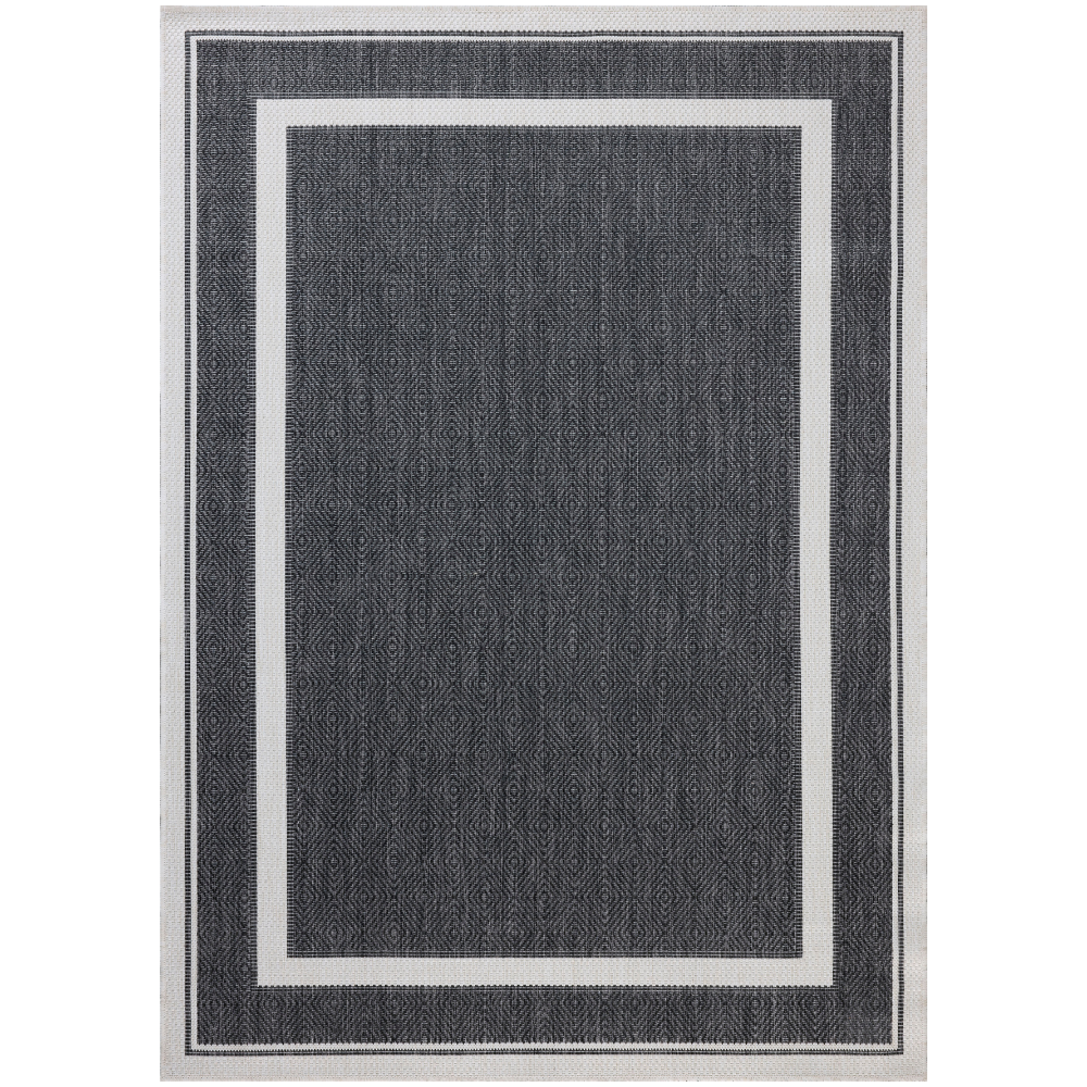 Easton Indoor/Outdoor Onyx/Ivory Rug