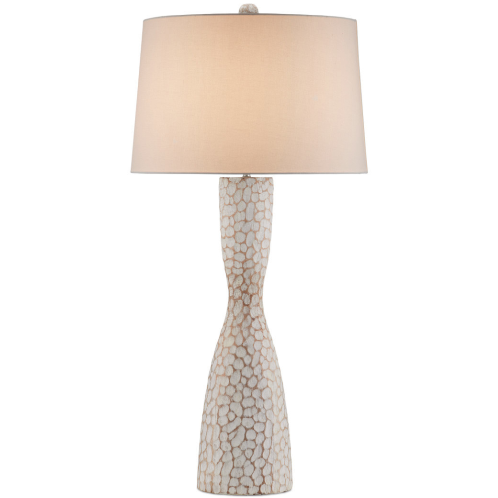 Edwell Whitewash Table Lamp