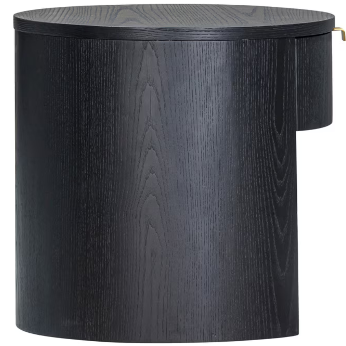 Terra Wood Round Nightstand