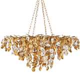 Lucullan Gold Chandelier