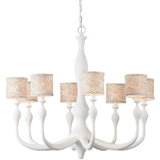 Ludwig White Chandelier