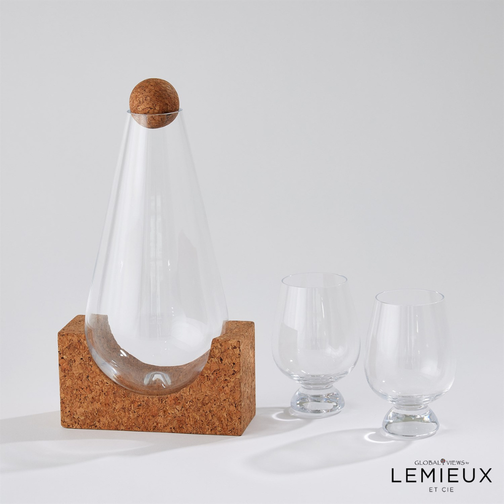 Lemieux Et Cie Meriel Decanter and Glass