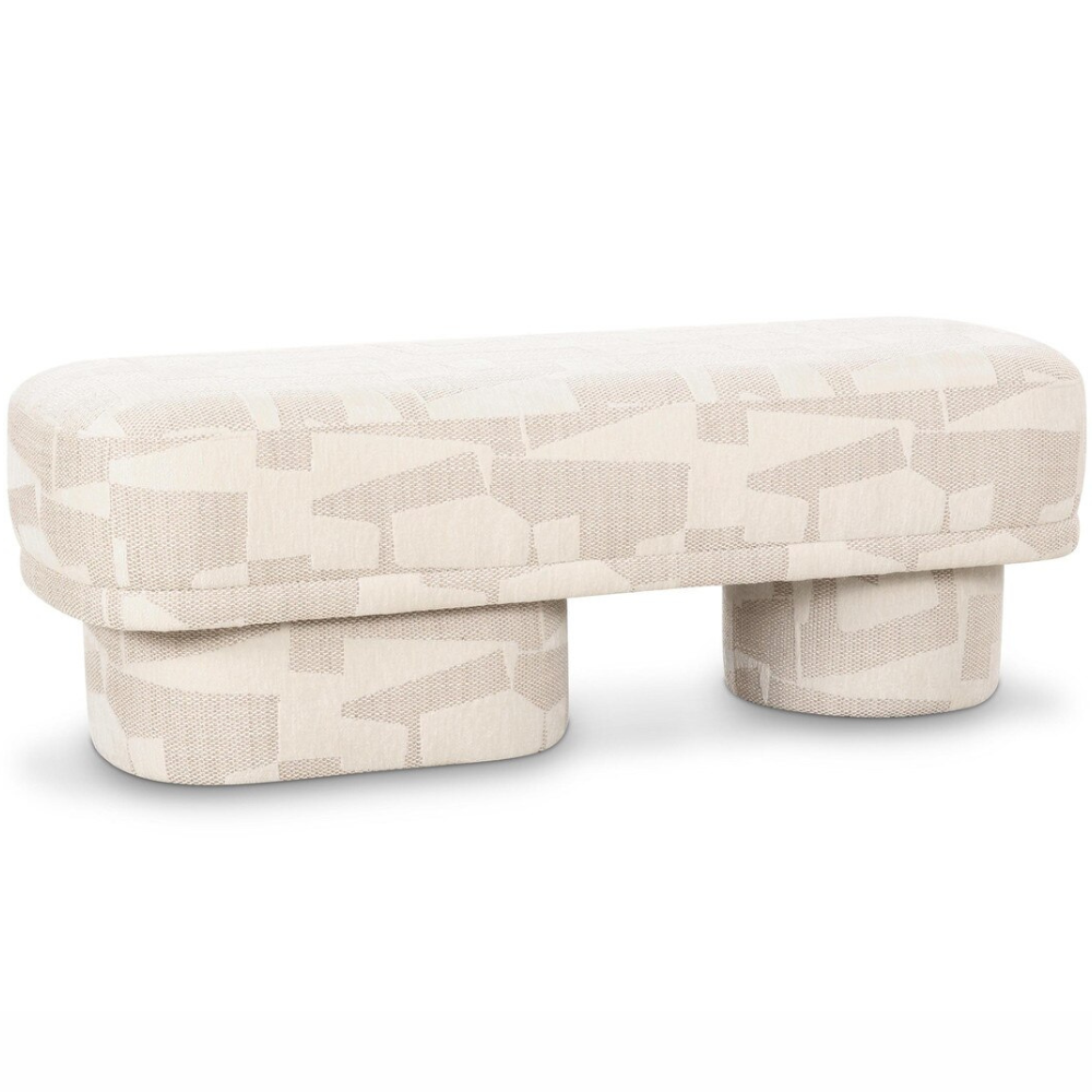 Mira Jacquard Bench