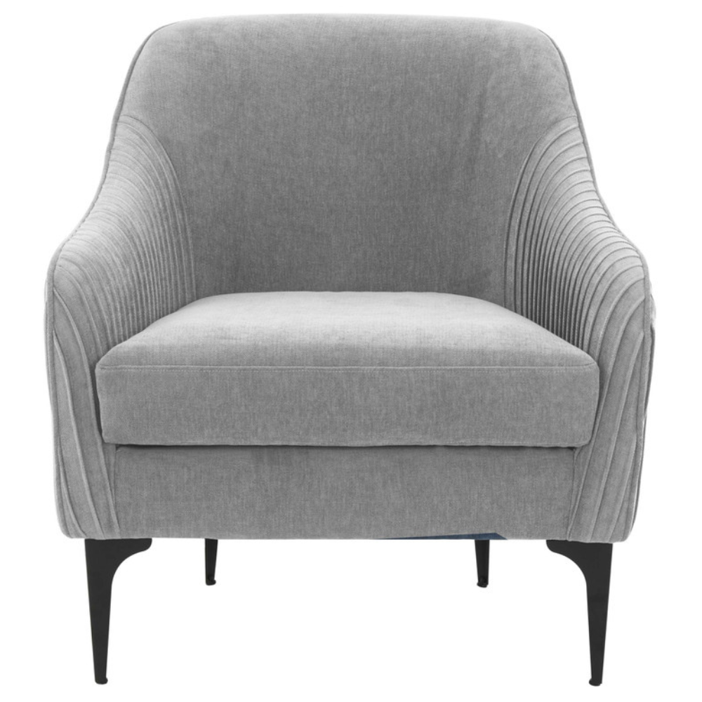 Kim Velvet Accent Chair