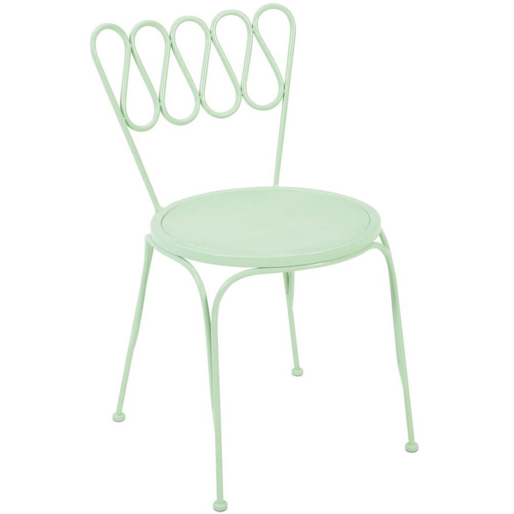 Marta Wrought Iron Outdoor Chair