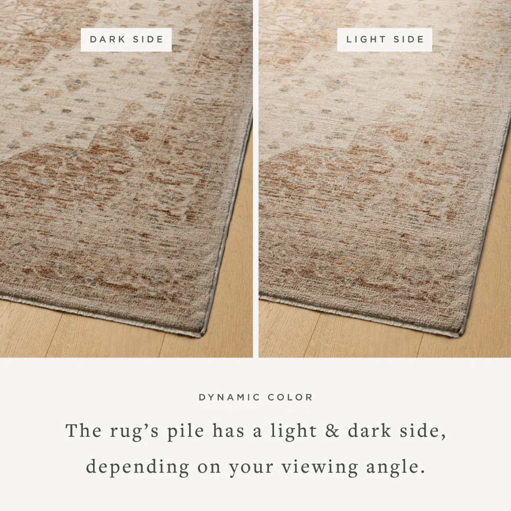 Magnolia Home by Joanna Gaines x Loloi Junie Rug - Natural/Clay