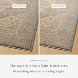 Magnolia Home by Joanna Gaines x Loloi Junie Rug - Denim/Natural