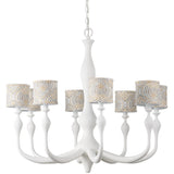 Ludwig White Chandelier