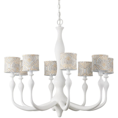 Ludwig White Chandelier