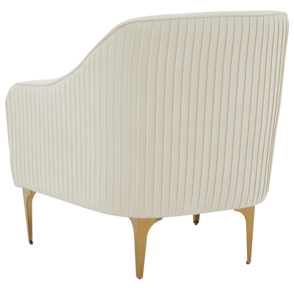 Kim Velvet Accent Chair