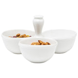 Ariana White Snack Bowl