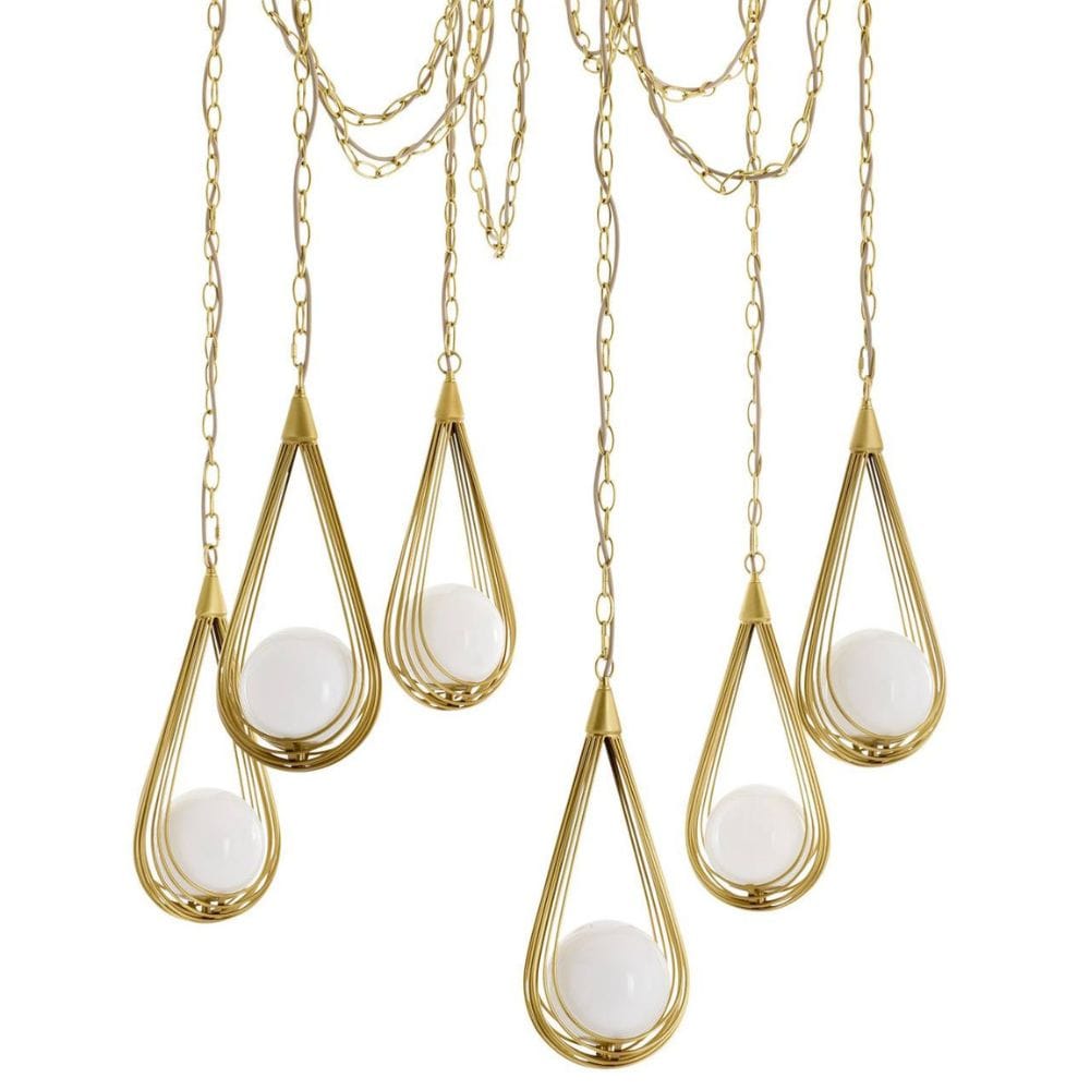 Ova Multi-Drop Chandelier Chandeliers DMC38