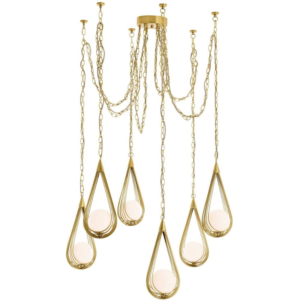 Ova Multi-Drop Chandelier Chandeliers DMC38