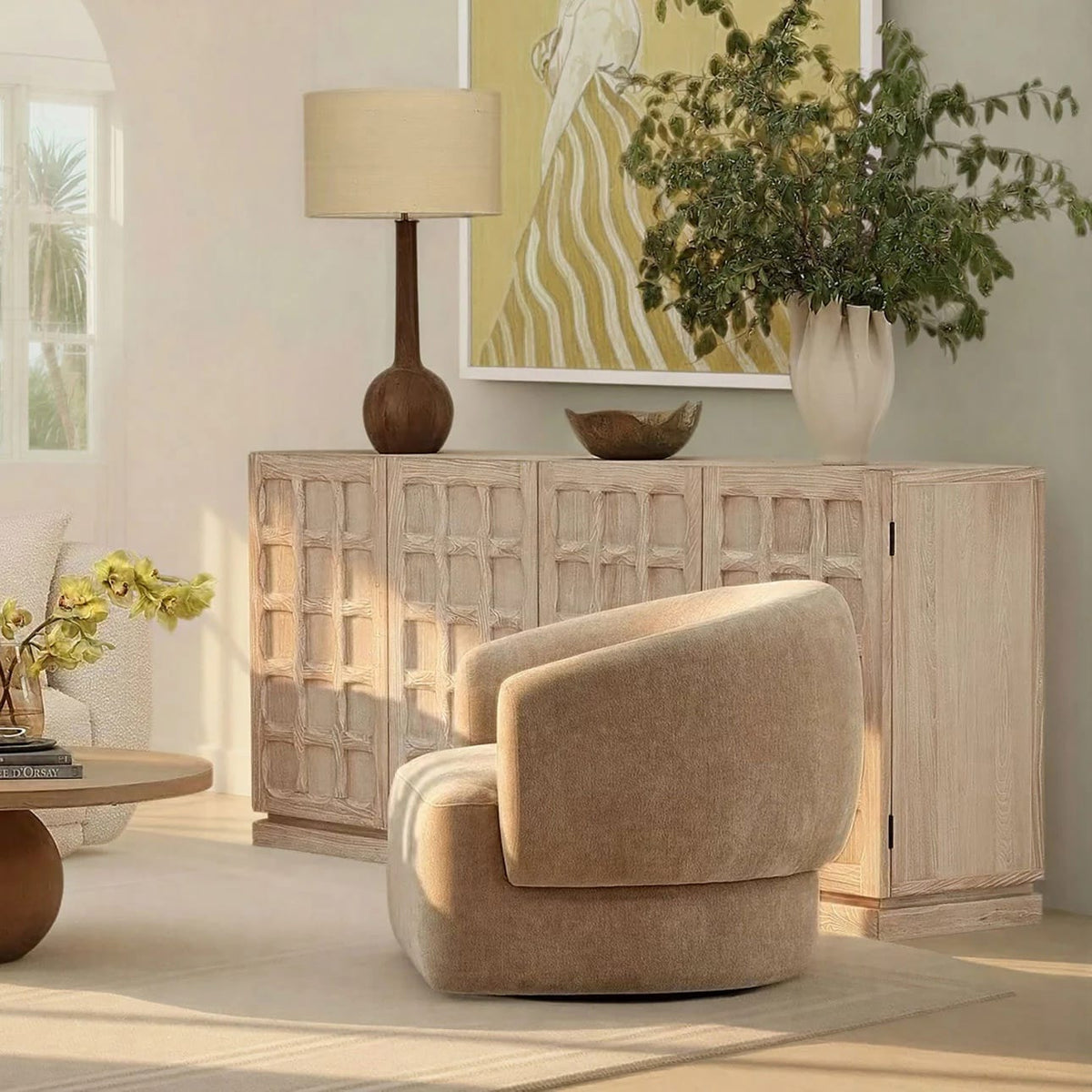 Billie Swivel Chair Occasional + Accent Chairs