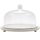 Atlas Serving Platter With Cloche Serving Platters + Bowls BP006551