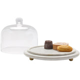 Atlas Serving Platter With Cloche Serving Platters + Bowls