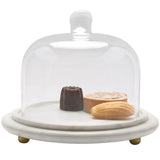 Atlas Serving Platter With Cloche Serving Platters + Bowls