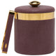 Langston Oxblood/Gold Bar Collection Ice Buckets + Bar Sets BP006450