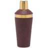 Langston Oxblood/Gold Bar Collection Ice Buckets + Bar Sets BP006449