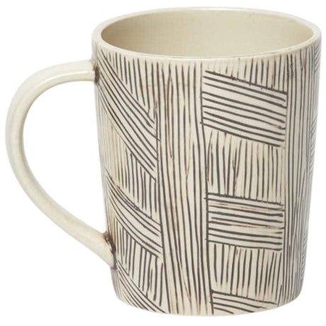 Nolan Black/Cream Dinnerware Collection (Pack of 4)