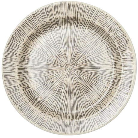 Nolan Black/Cream Dinnerware Collection (Pack of 4)