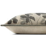 Charcoal/Natural Pillow