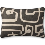 Charcoal/Natural Pillow