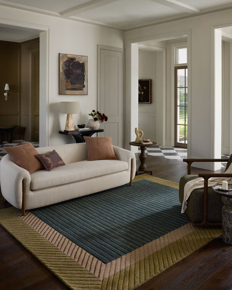 Madi Green/Multi Rug