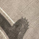 Natural/Green Pillow