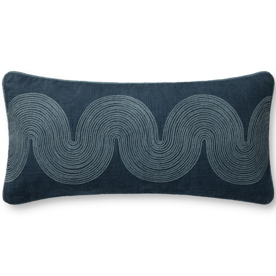 Navy/Blue Pillow