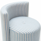Melissa Striped Rolling Desk Chair
