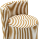 Melissa Striped Rolling Desk Chair