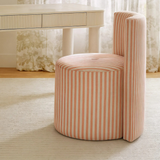 Melissa Striped Rolling Desk Chair