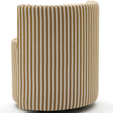 Melissa Striped Rolling Desk Chair