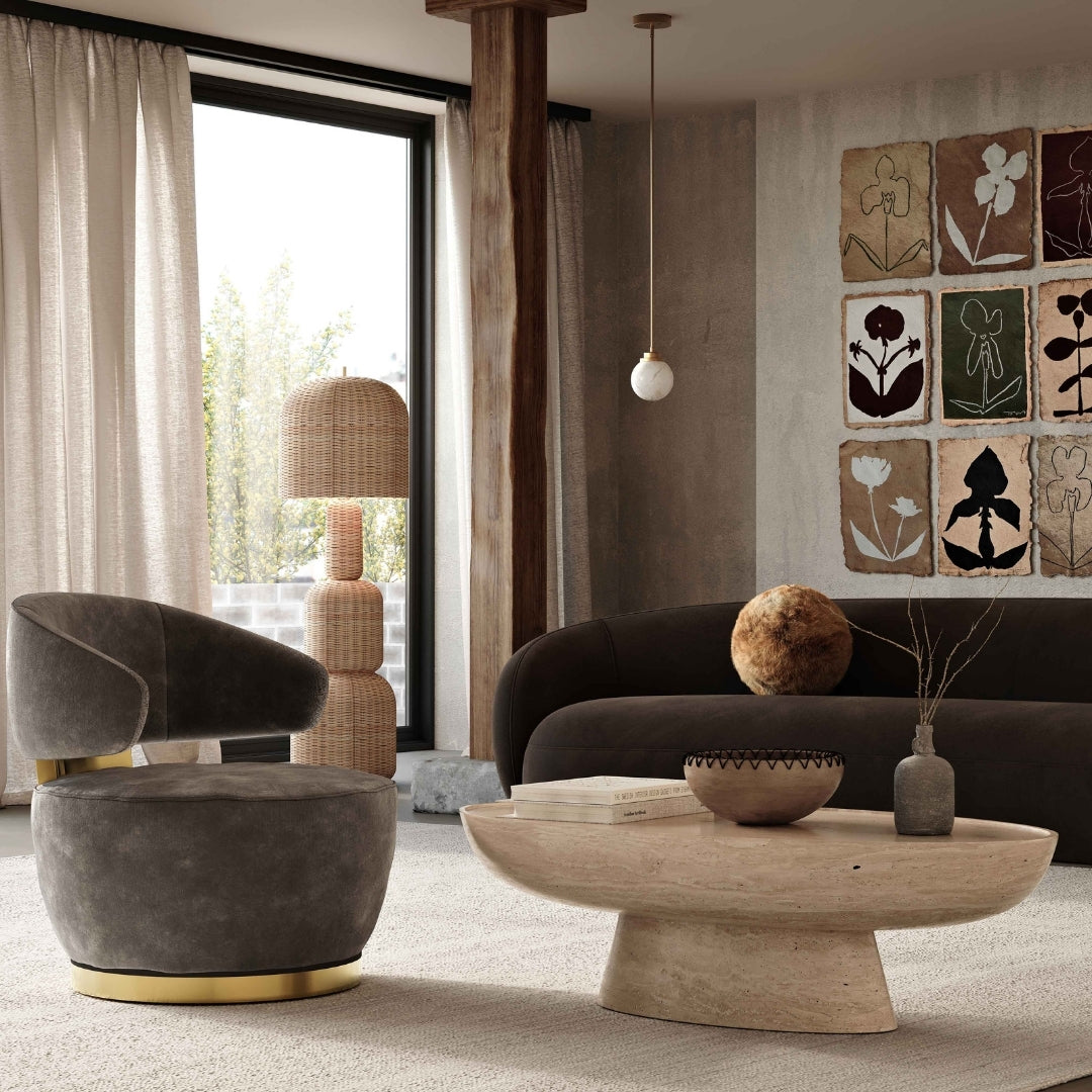 Benett Swivel Accent Chair