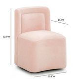 Cupcake Rolling Desk Chair