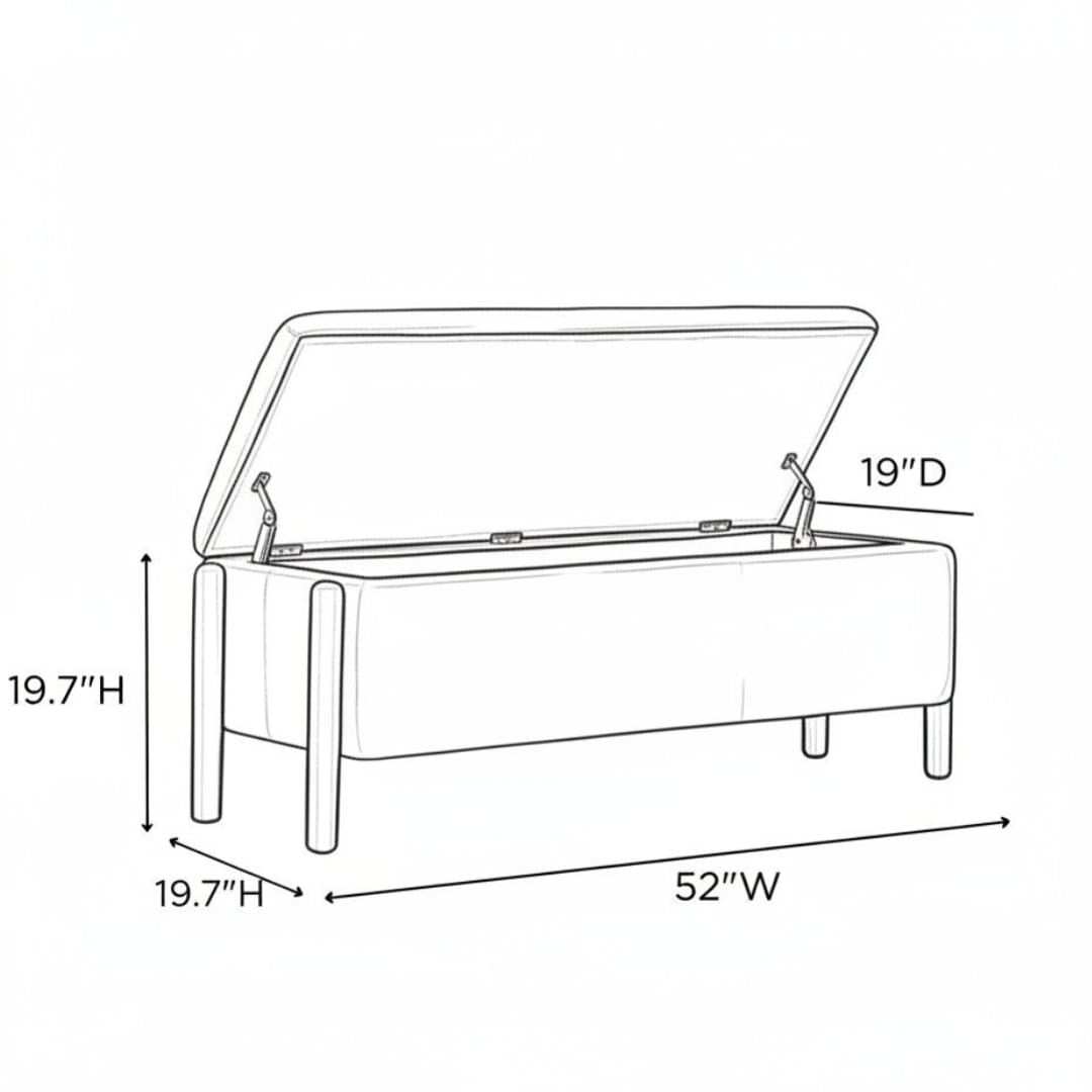 Abby Storage Bench Benches