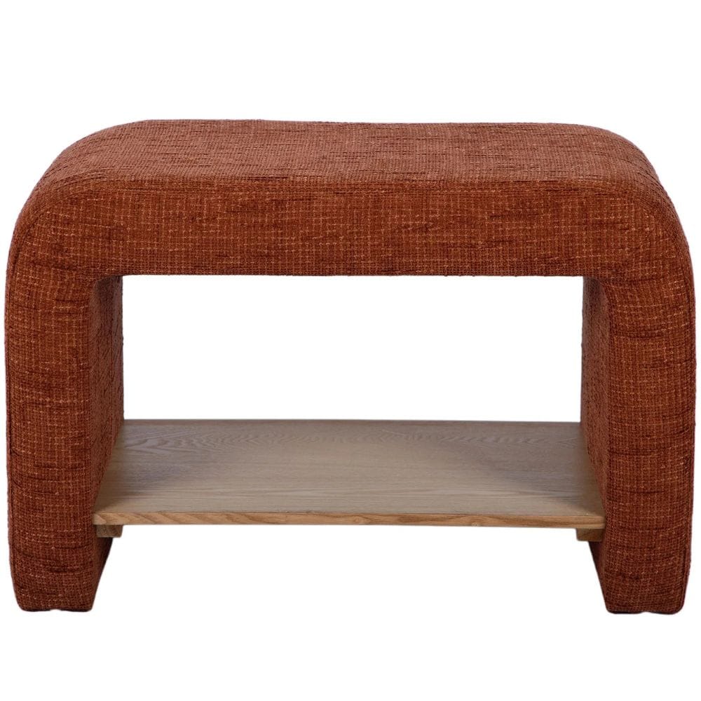 Alvie Railroad Storage Side Table Ottomans + Stools TOV-OC69440 793580654892