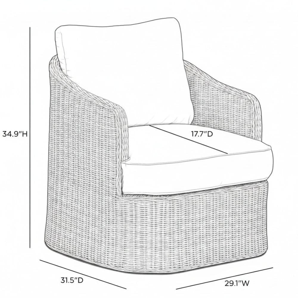 Axel Outdoor Accent Chair Outdoor Occasional + Accent Chairs