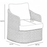 Axel Outdoor Accent Chair Outdoor Occasional + Accent Chairs