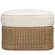 Axel Outdoor Ottoman Outdoor Ottomans + Stools TOV-O54922 793580651525