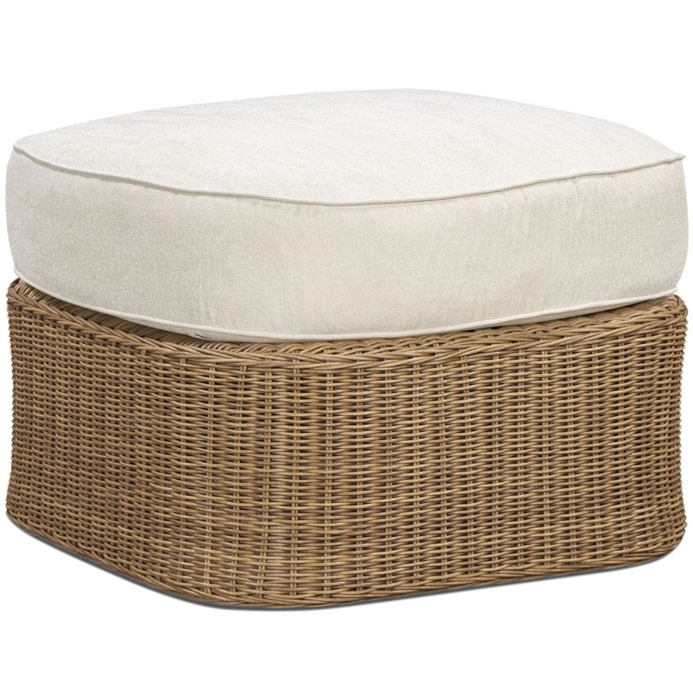 Axel Outdoor Ottoman Outdoor Ottomans + Stools