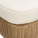 Axel Outdoor Ottoman Outdoor Ottomans + Stools