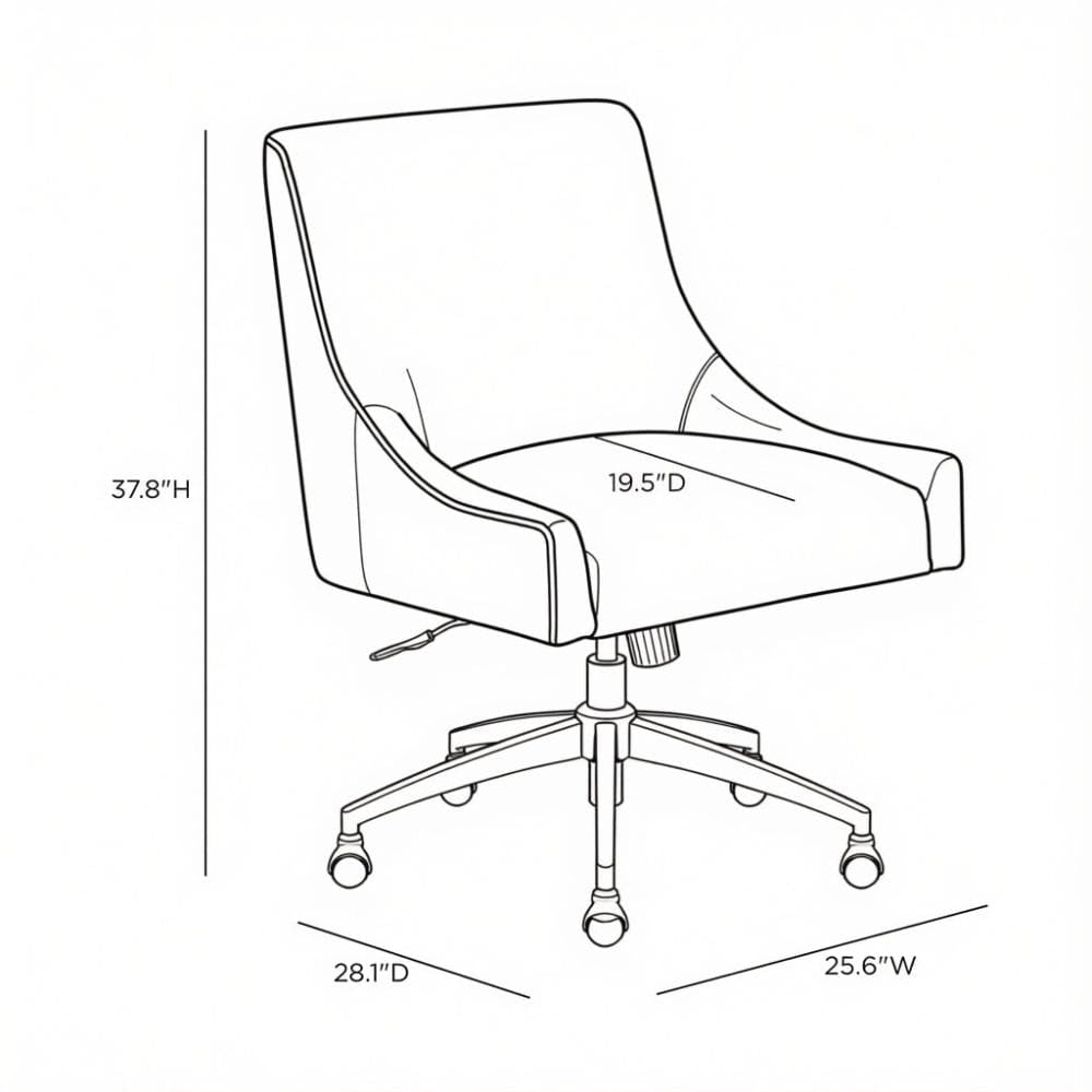 Sebastian Office Swivel Chair Occasional + Accent Chairs