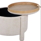 Bellamy Railroad Storage Stool Ottomans + Stools