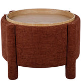 Bellamy Railroad Storage Stool Ottomans + Stools