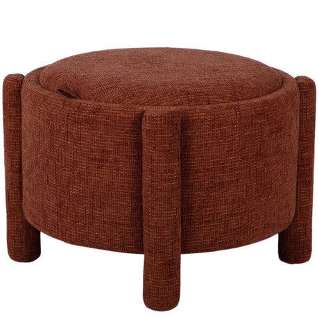 Bellamy Railroad Storage Stool Ottomans + Stools