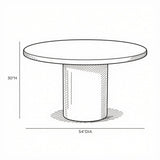 Billy Indoor/Outdoor Dining Table Outdoor Dining Tables TOV-D55027 793580655042