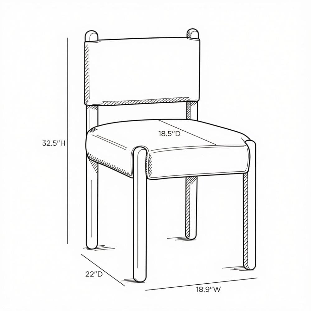 Bruno Dining Chair Dining Chairs + Benches